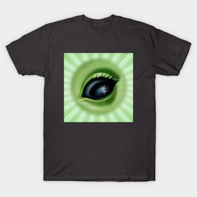 Alien Eye T-Shirt by sandygrafik